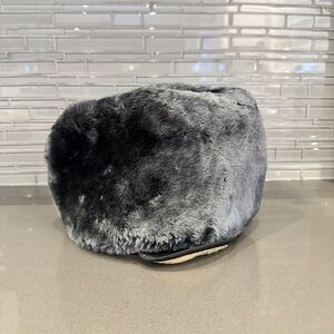 Vintage Stetson Faux Fur Ushanka Hat – Gray
